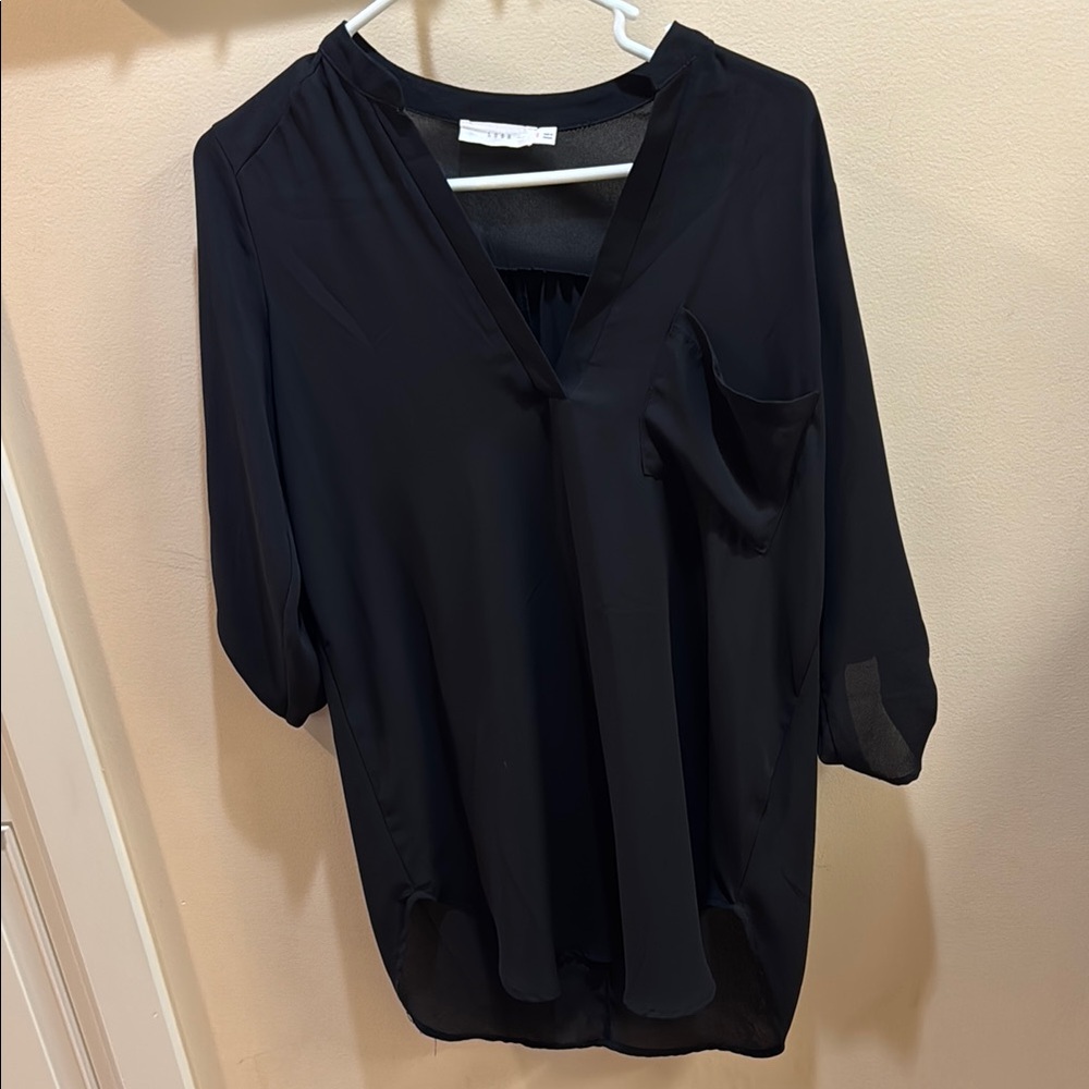 Elegant Black Women's Top